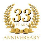 33 year anniversary